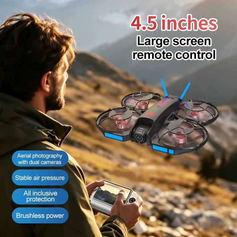 2026 New M15 FPV Drone with Sc - Rc Helicopter Case ulasan dan harga
